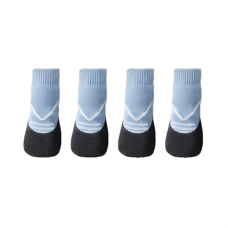 TEMU Dog Non-slip Breathable Anti-dirt Socks Pet Dog Booties Outdoor Shoes Outdoor Non-falling Dog Socks