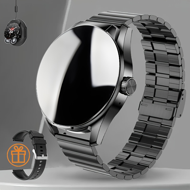 Image of 2025 Latest 2-in-1 Earbuds And Watch With Casual Digital Sports Design, Pendant Style, Multiple Sports , 1.46-inch Hd Display, Nfc, Contact List, And Wireless