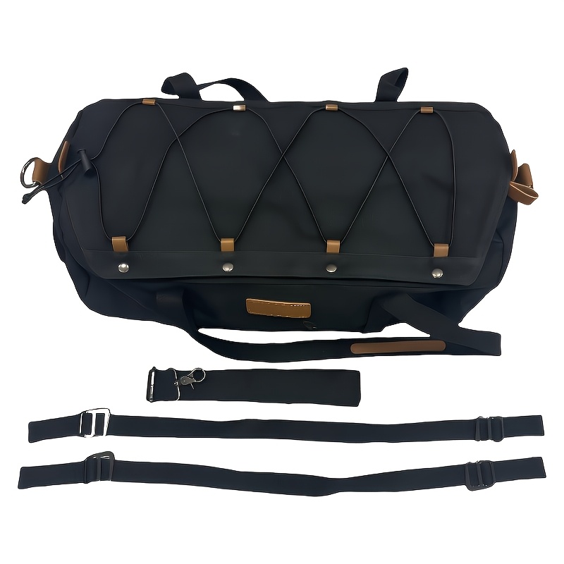 Classic Motorcycle Rear Seat Storage Bag, a Multifunctional Travel Tail Bag Designed for Outdoor Use, Featuring Both Shoulder And Hand Carry Options, Ideal for Cycling, Hiking, And Climbing