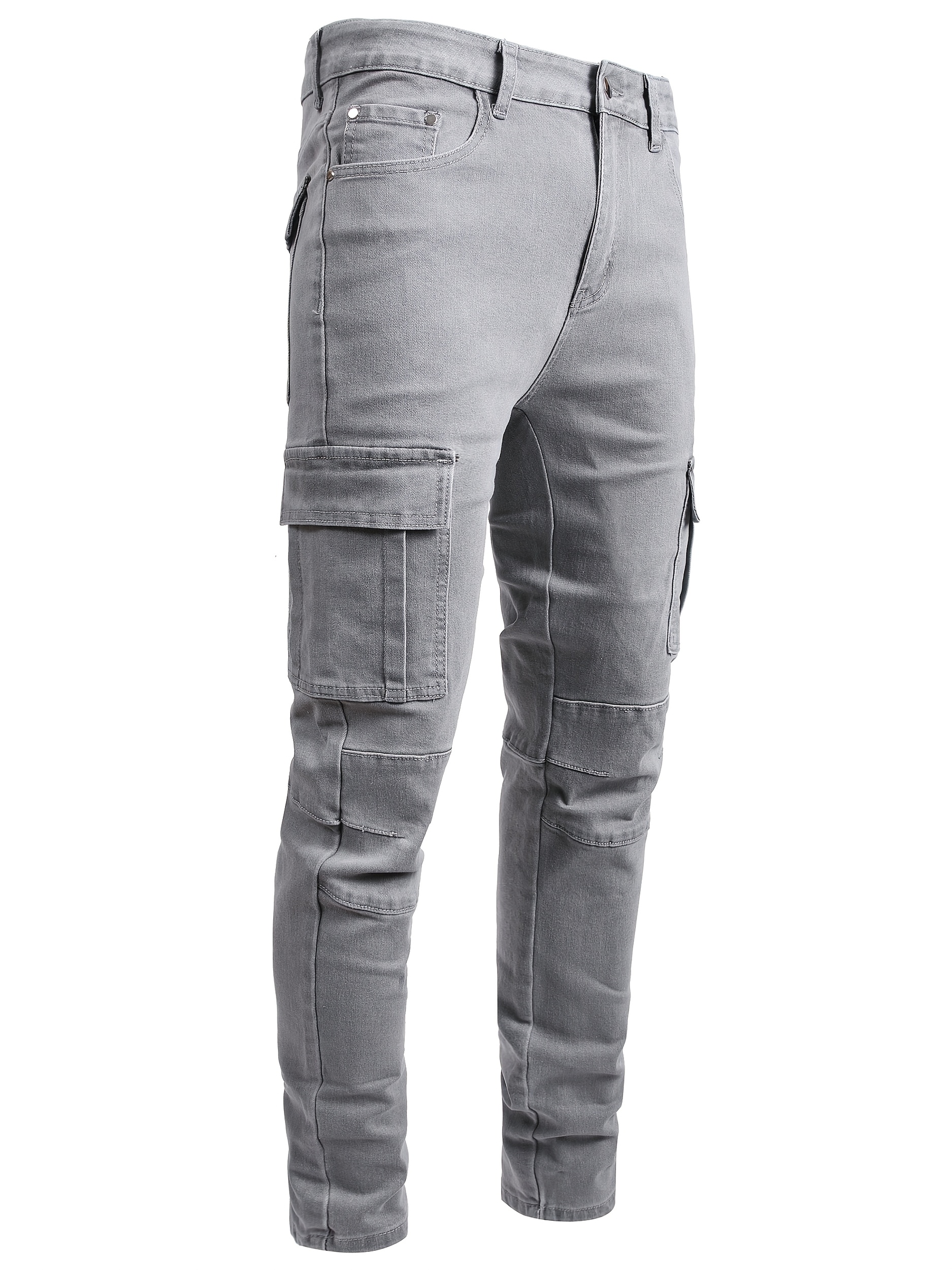 Men'S Slim Fit Jeans Stretch Ripped Skinny Jeans for Men, Fashion Straight Leg Comfort Flex Waist Casual Pants, Pants for Men, Pantalones Para Hombr, Mens Sweatpants