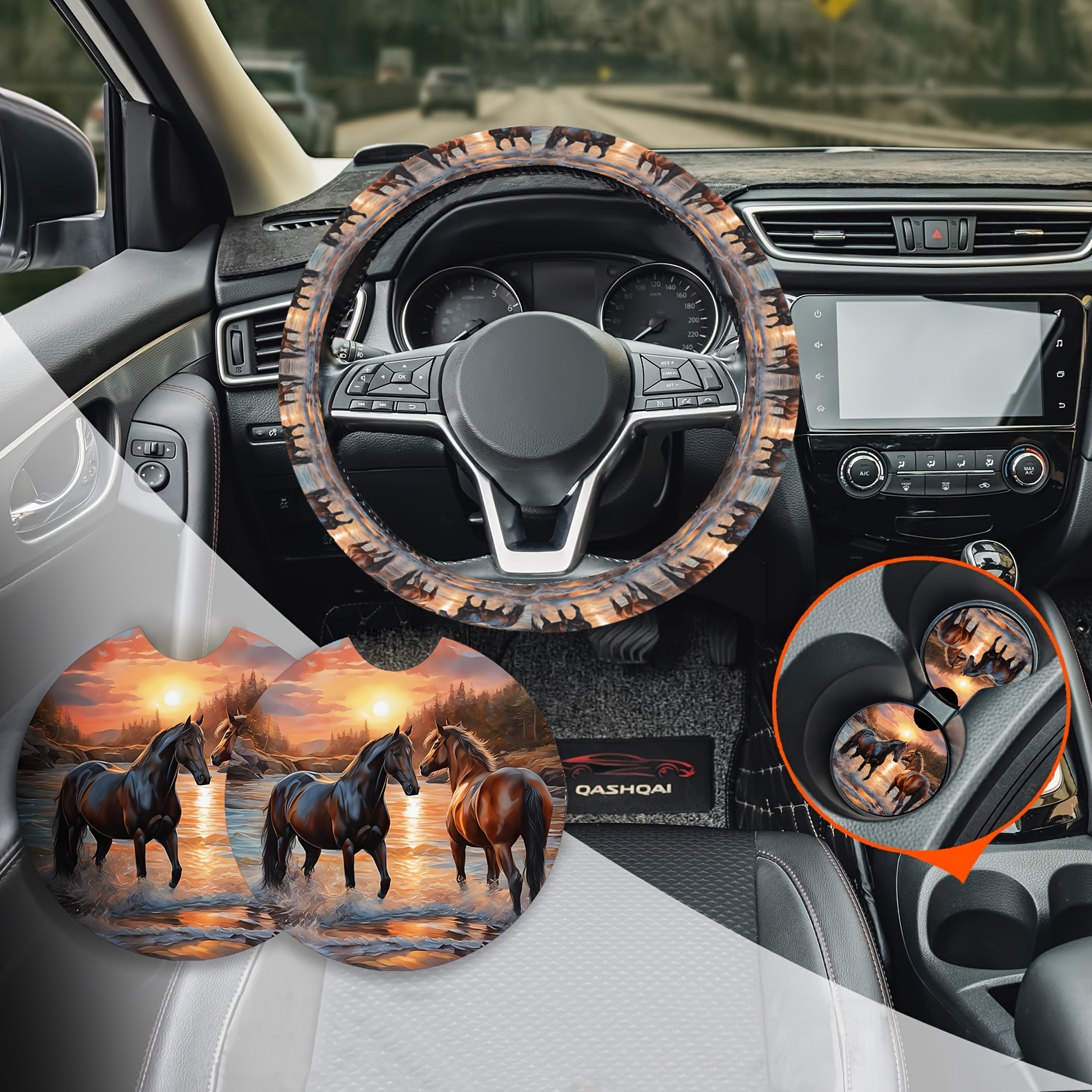 Steering wheel covers for men discount