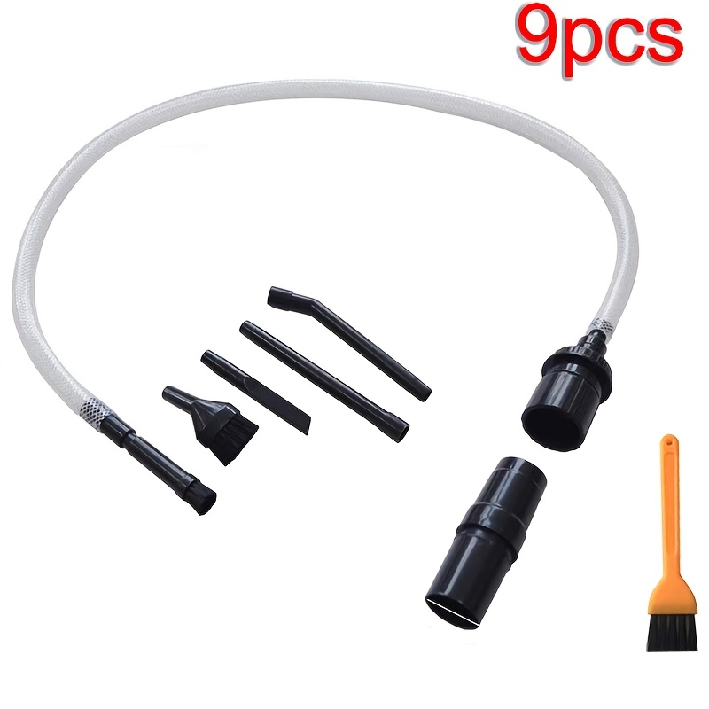 E-shop 9-teiliges Set Staubsauger-Teile Tastatur Fugenreinigungswerkzeug Bürstenset