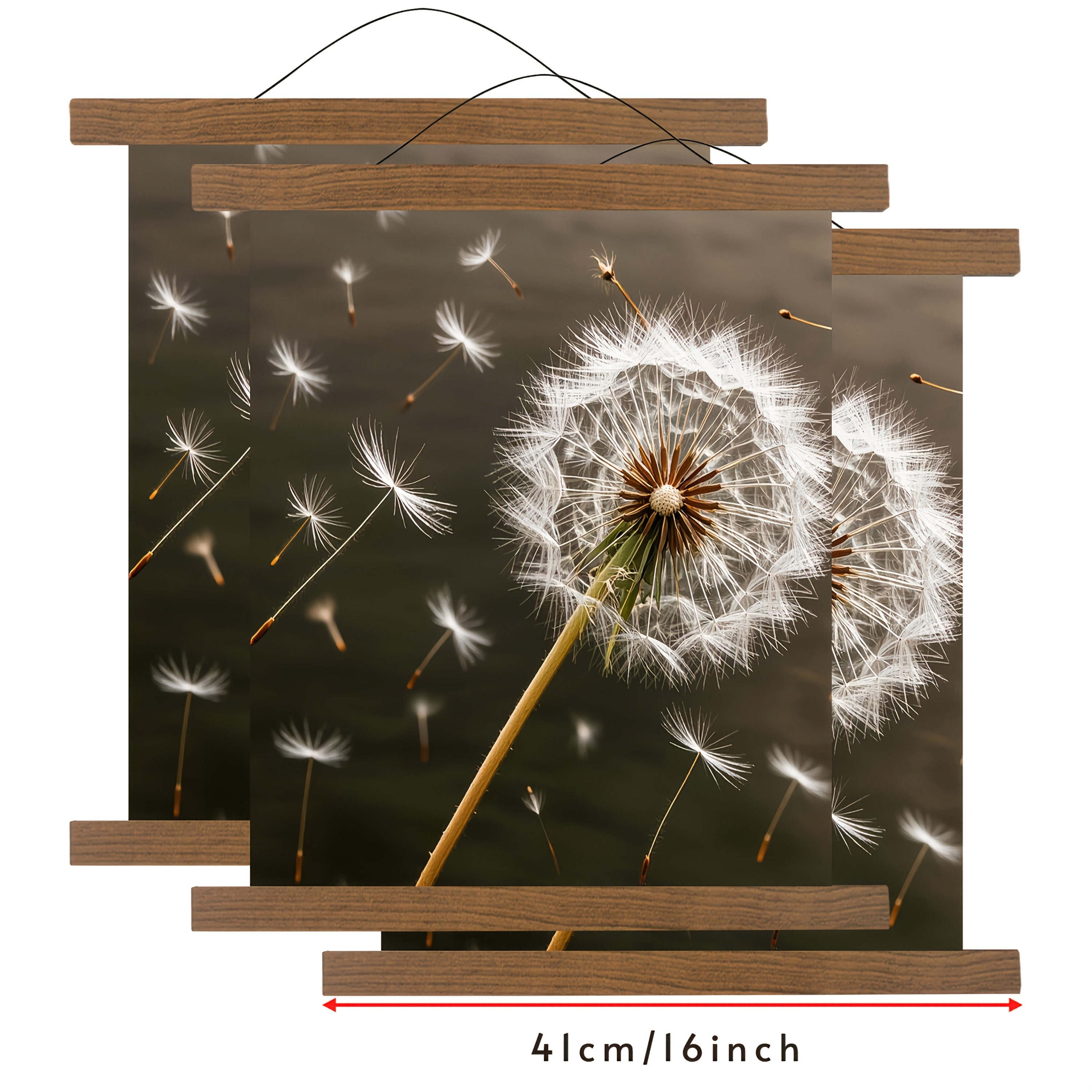 Magnetische Houten Frame Hanger Moderne Houten