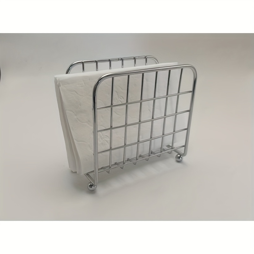 E-shop Ein Serviettenhalter aus Metall, entworfen für Tische. Dieser freistehende Taschentuchspender verleiht Küchen einen Vintage-Look und ist für die