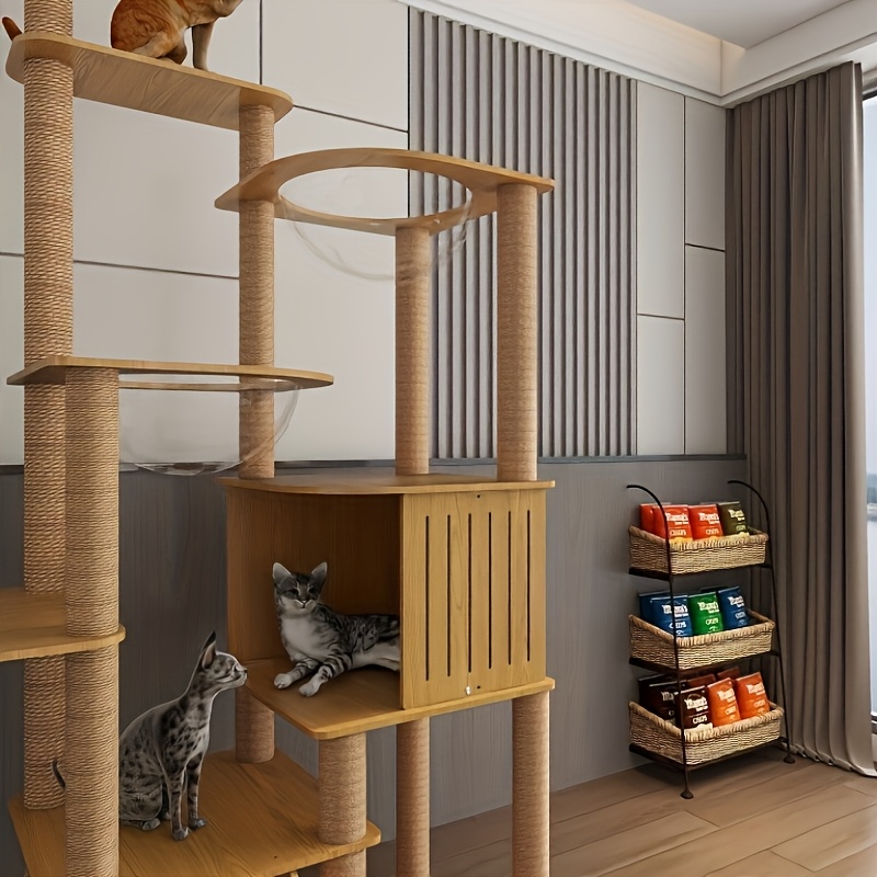 Diy Cat Plywood Cat Tree Large Piece Multi Level Cat Tree Bed Temu