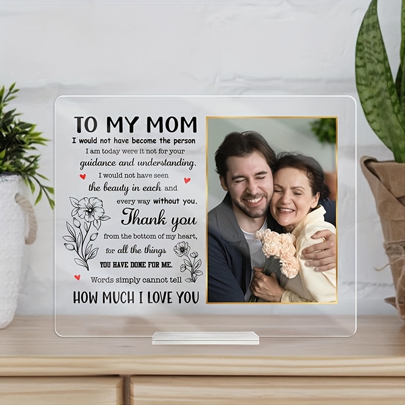 The Day You Became My Mom Grandma Mother‘s Day Gift Personalized Acryl
