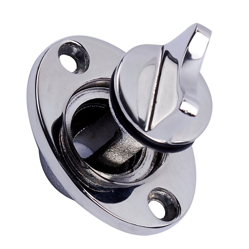Stainless Steel Water Plug for Marine Drainage, Reinforced Design