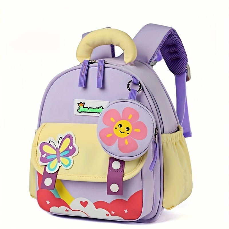 adorable cartoon mini backpack for lightweight nylon with adjustable straps polyester lining details 7