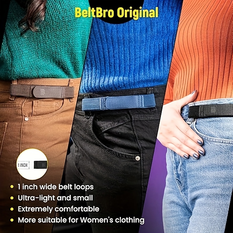 2pcs Elastic Waist Belt One Size Fits All