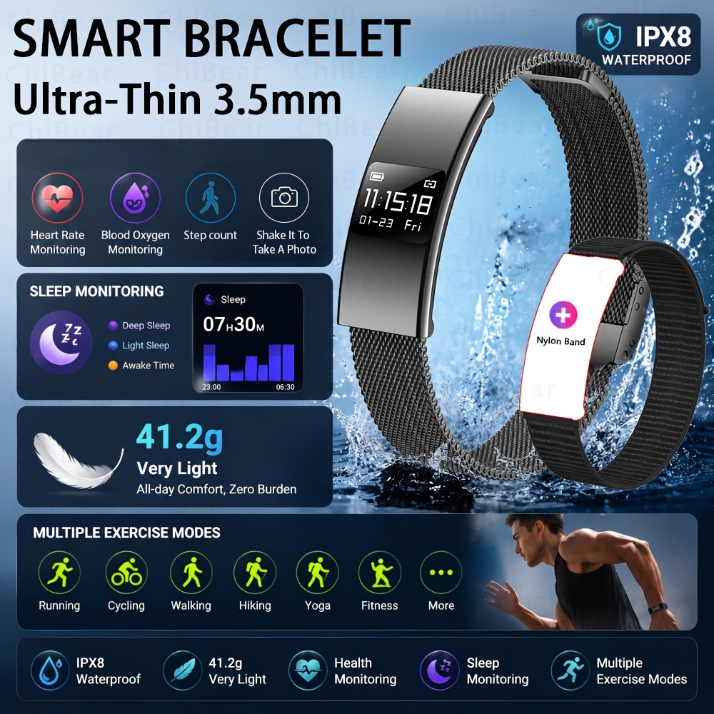 Ultra-Thin Smartwatch with Multifunctional Features