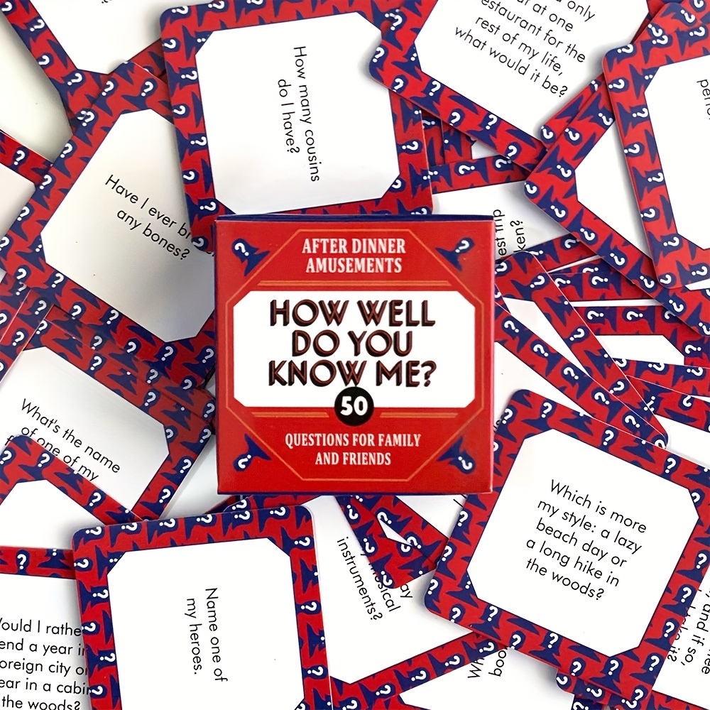 How Well     Me? A Small Card Game Ideal for   with  , Providing   Tabletop  .