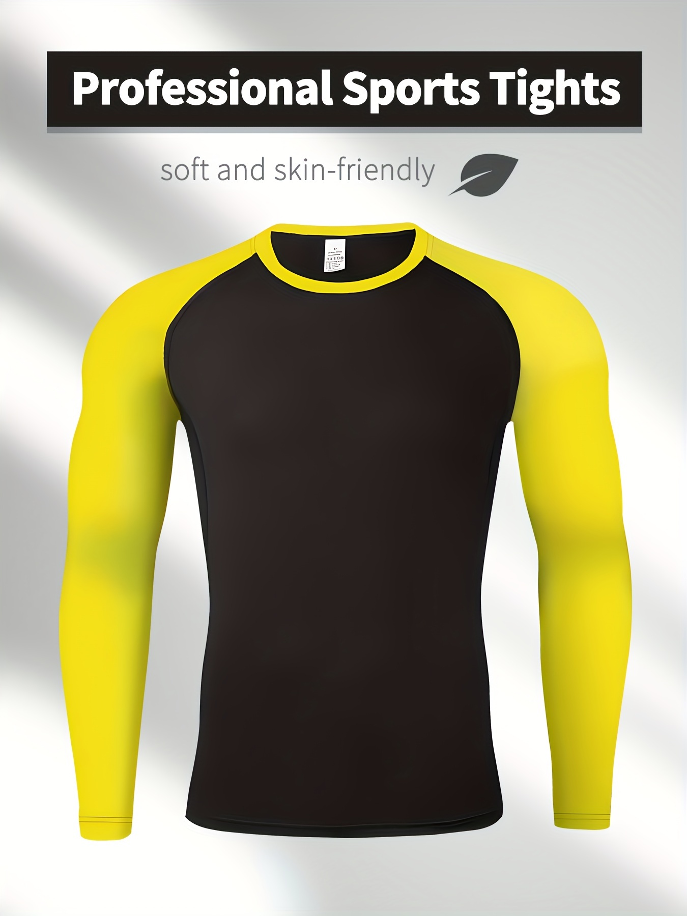 yellow compression top