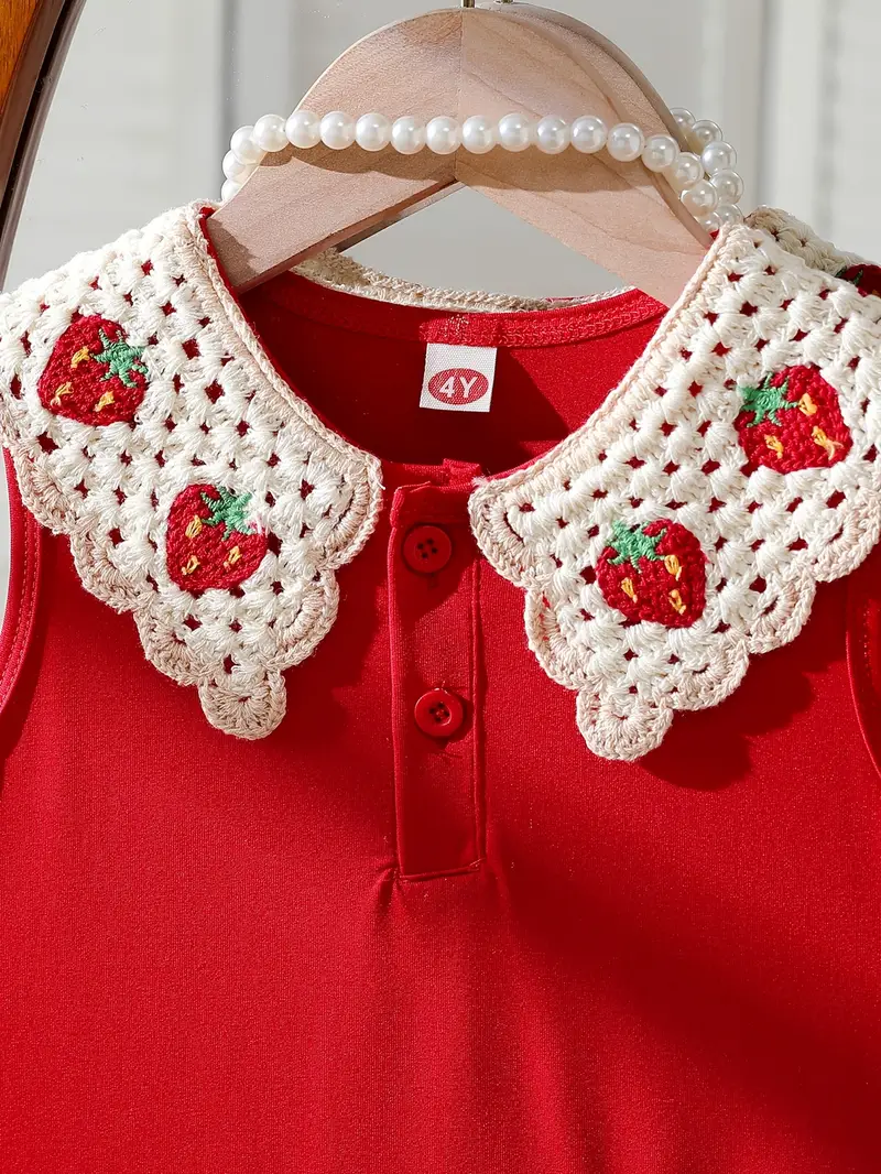 crochet strawberry dress Ravelry: Strawberry dress pattern by Transatlantic Crochet