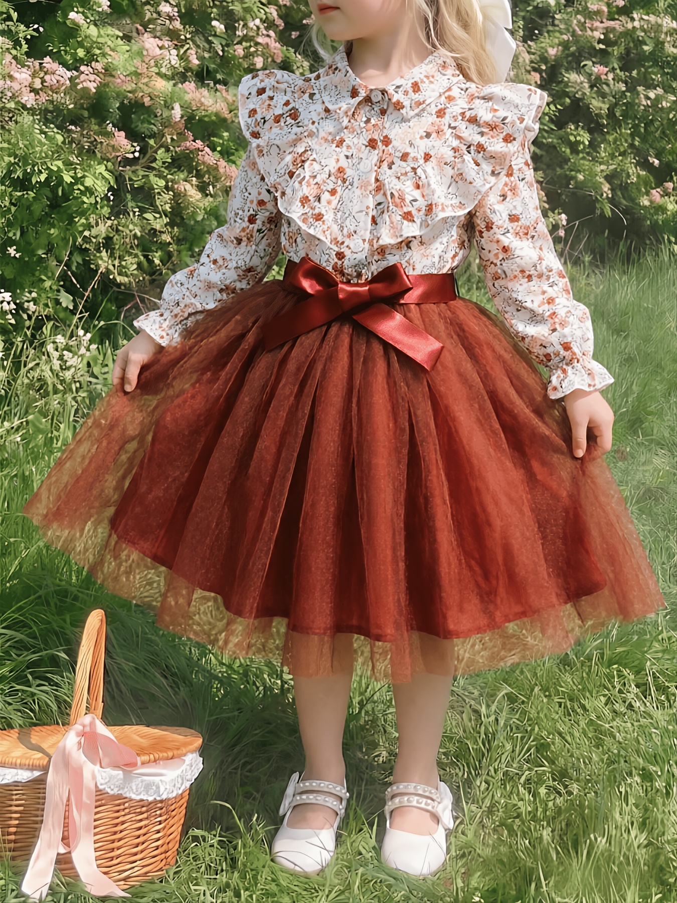 taupe brown dress SLIP The maxi US Shoe Size:12 Stranger Things actress Millie Promotion_FathersDay25