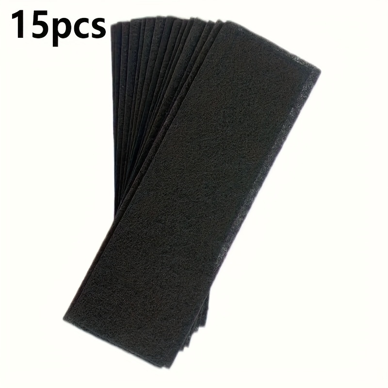 TEMU 10/15 stuks Actieve Koolstof Ventilatiefilters - 4 X 12 Inch Houtskool Ventilatiefilters, voor Thuis, Vloerplaatsing, Muur- en