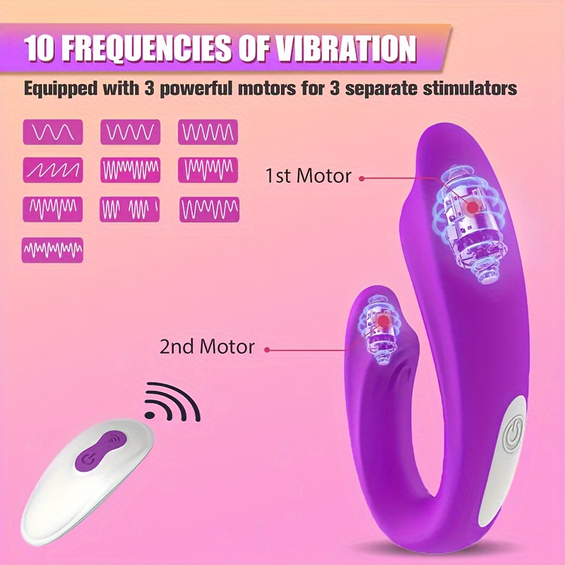 remote control by app, dual vibrating clitoralal stimulator with 9  vibrations, long distance control for your lover, wearable adult toys for  women couples | Great Deals | Temu