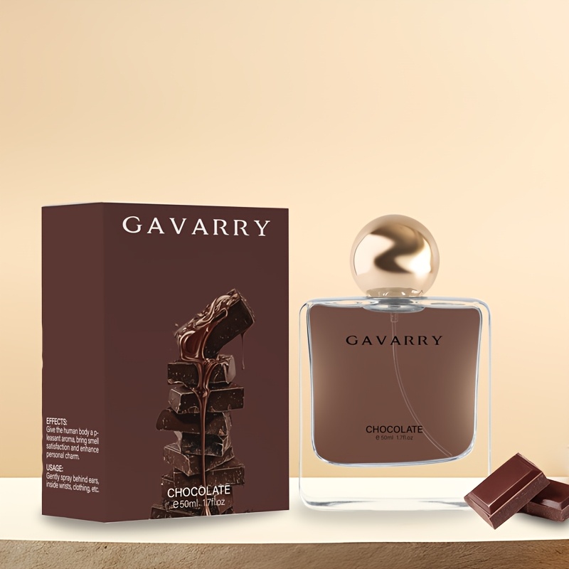 Image of Unisex Focus Version: Chocolate Perfume .7oz - Chocolate Blend, Phosphate-free, Long-lasting, Unisex Fragrance For Women And Men, Daily Use With Fashion Chocolate Gift Box
