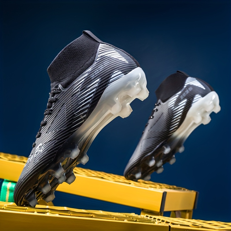 Zapatillas de fútbol de alto diseño y tacos altos, adecuadas para cualquier edad. Diseñadas específicamente para entrenamiento, con suela antideslizante y resistente al desgaste - Imagen 9