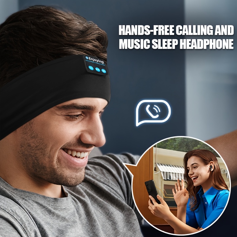 1pc Wireless Sports Headphones, Long Battery Life, Relieve Tinnitus, Compact and Portable, Exercise Fitness, Business Travel, Sleep Headphones, Suitable for Adults - Holiday Gift