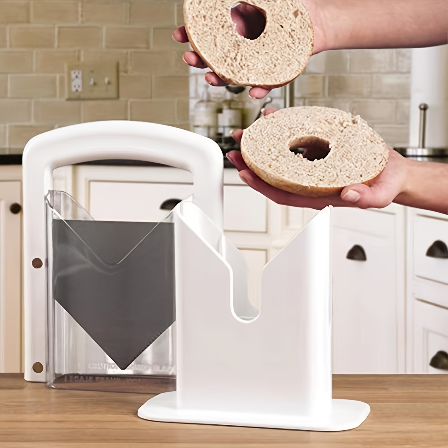  slicer manual bread cutter abs material no battery required kitchen gadget tool ideal gift for details 4