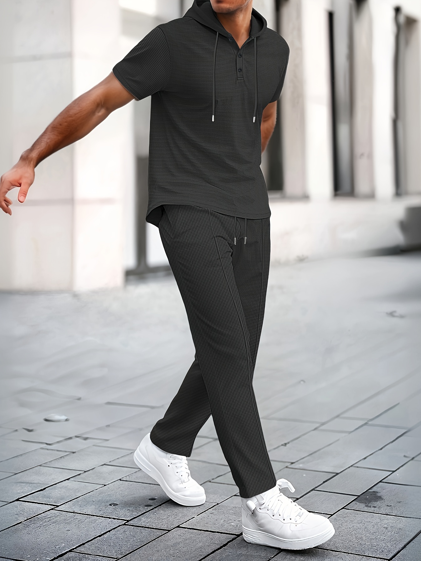 nueva ropa deportiva casual elegante hombres Temu Dominican Republic