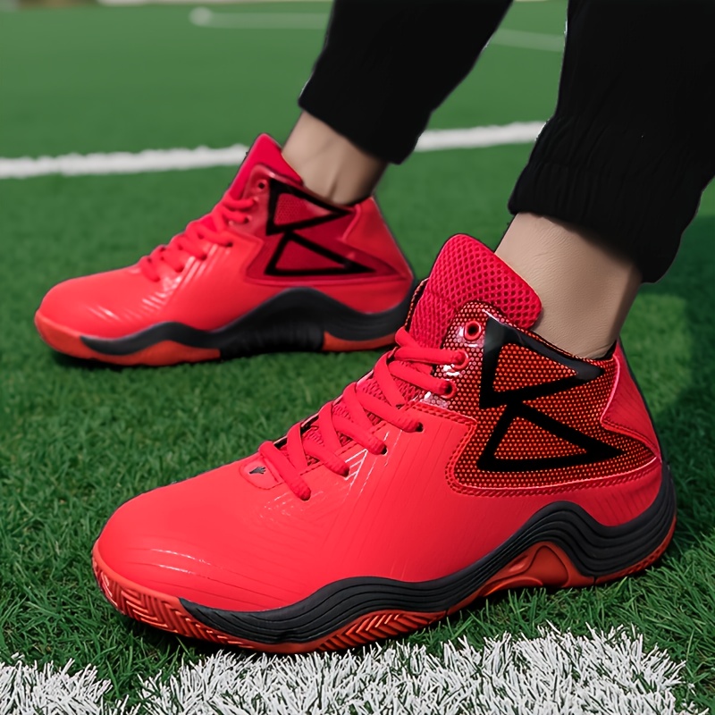 red basketball shoes womens