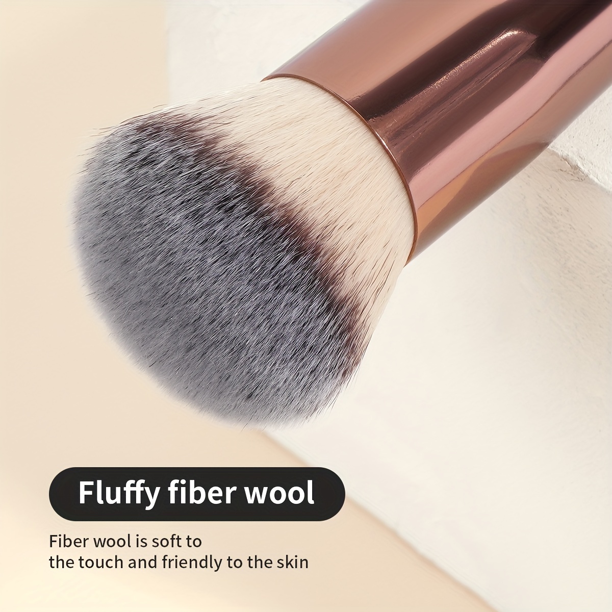 MAANGE Oval Foundation Brush for All Skin Types