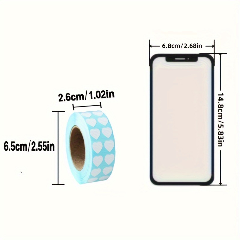 Image of 3000pcs/roll Classification Label Stickers Diamond Painting Tools Diamond Storage Box Sticker