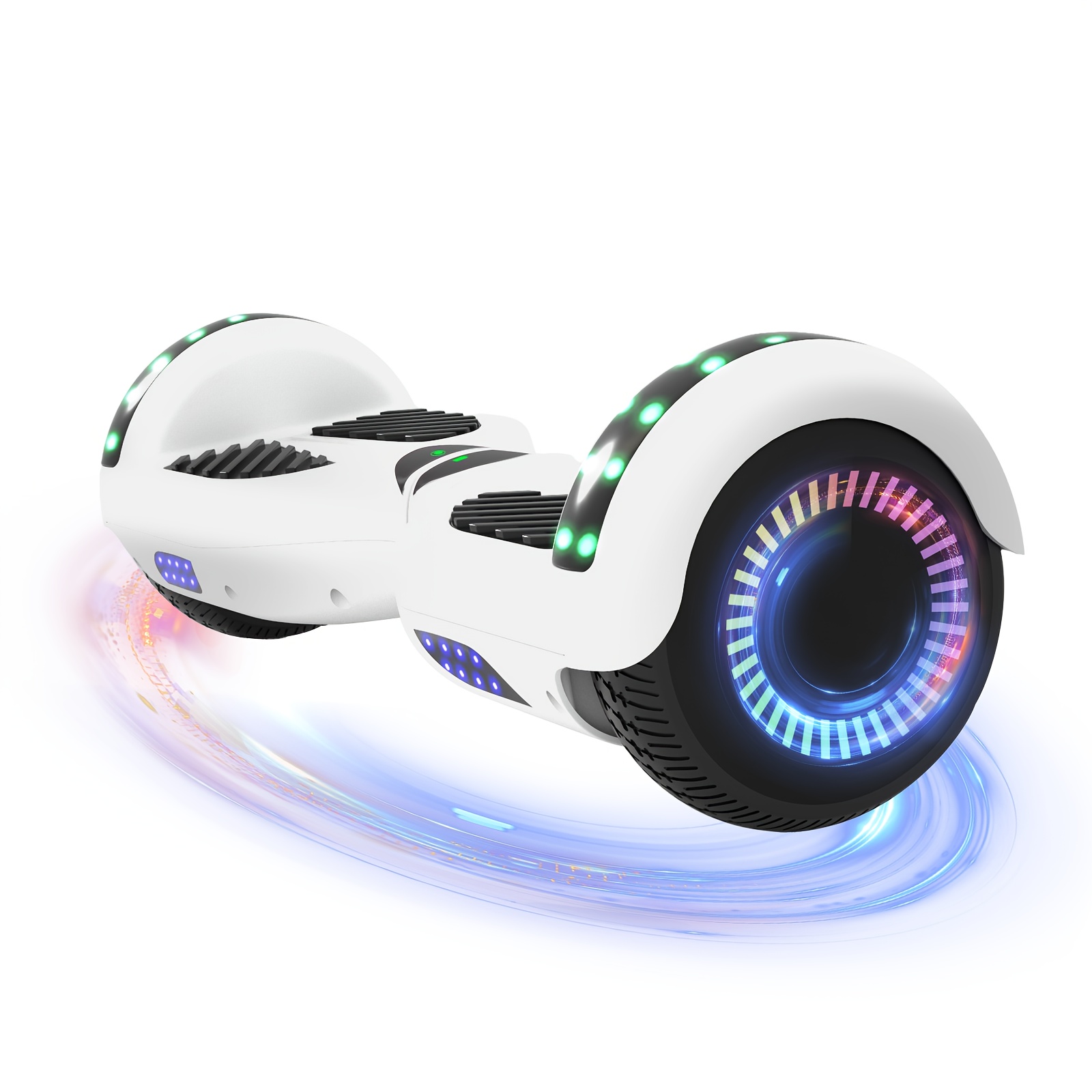 300W 7.5MPH Hoverboard for Kids, 7.5 Mile Range, 3H Charge, 6.5