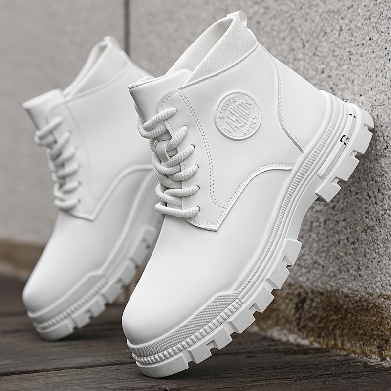 TEMU New Autumn 2025 Women's Fashion Casual Hiking Boots, Solid Workwear Style Comfortable Boots