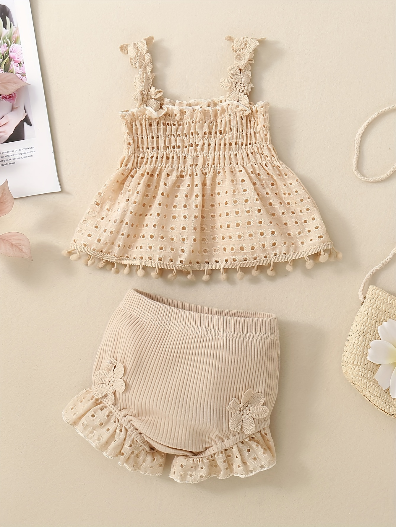 Stylish Summer Outfit with Lace Bloomer Shorts