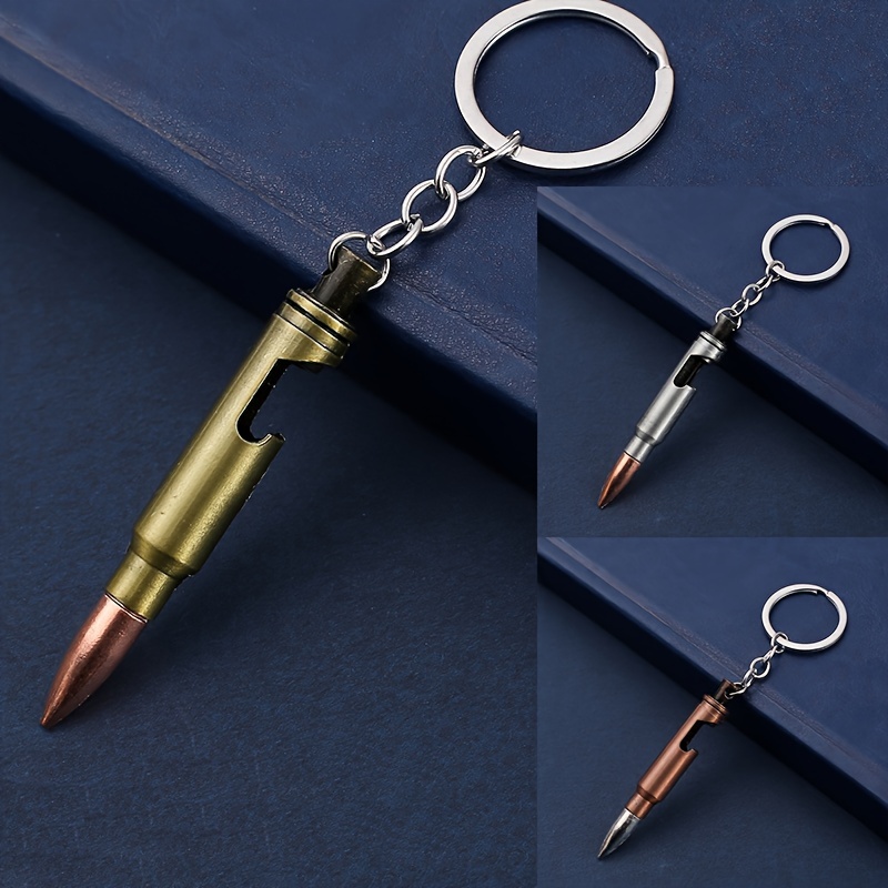 Bullet keychain sale with name