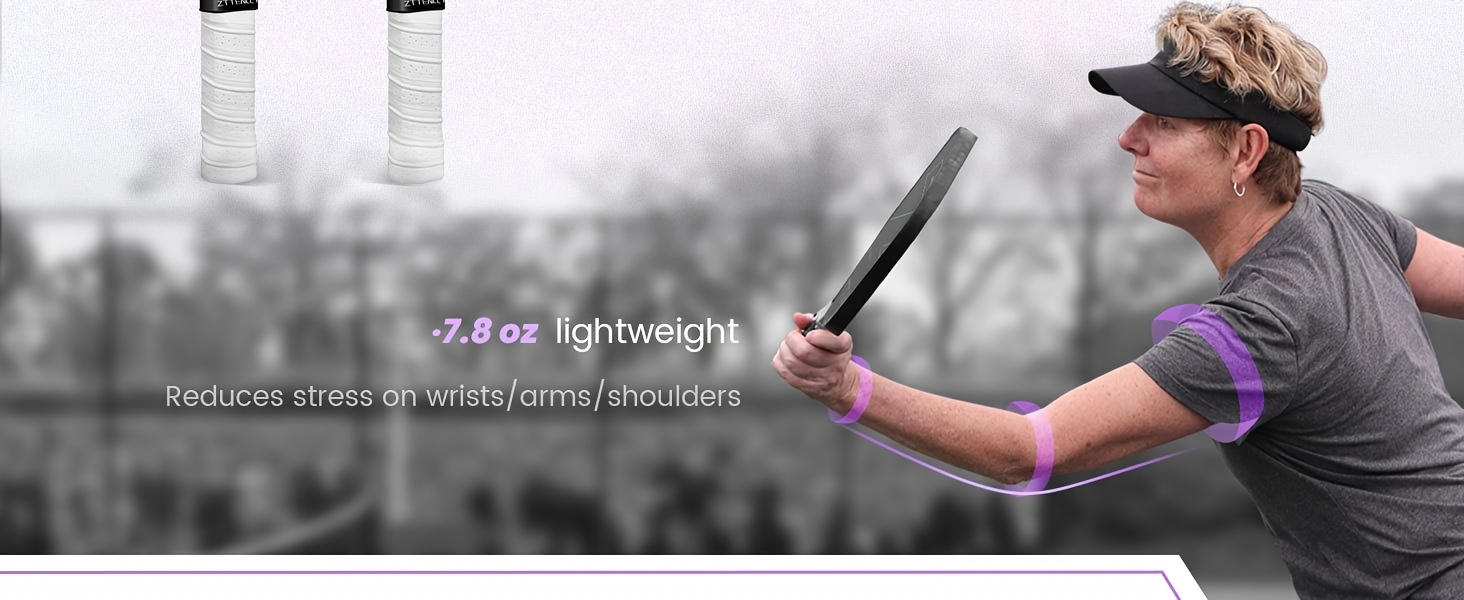 Pickle Paddles -USAPA Approved - Carbon Fiber Surface with 16mm Polypropylene Honeycomb Core - 1 Pack Pickle Racket Ideal Gift for Men Women