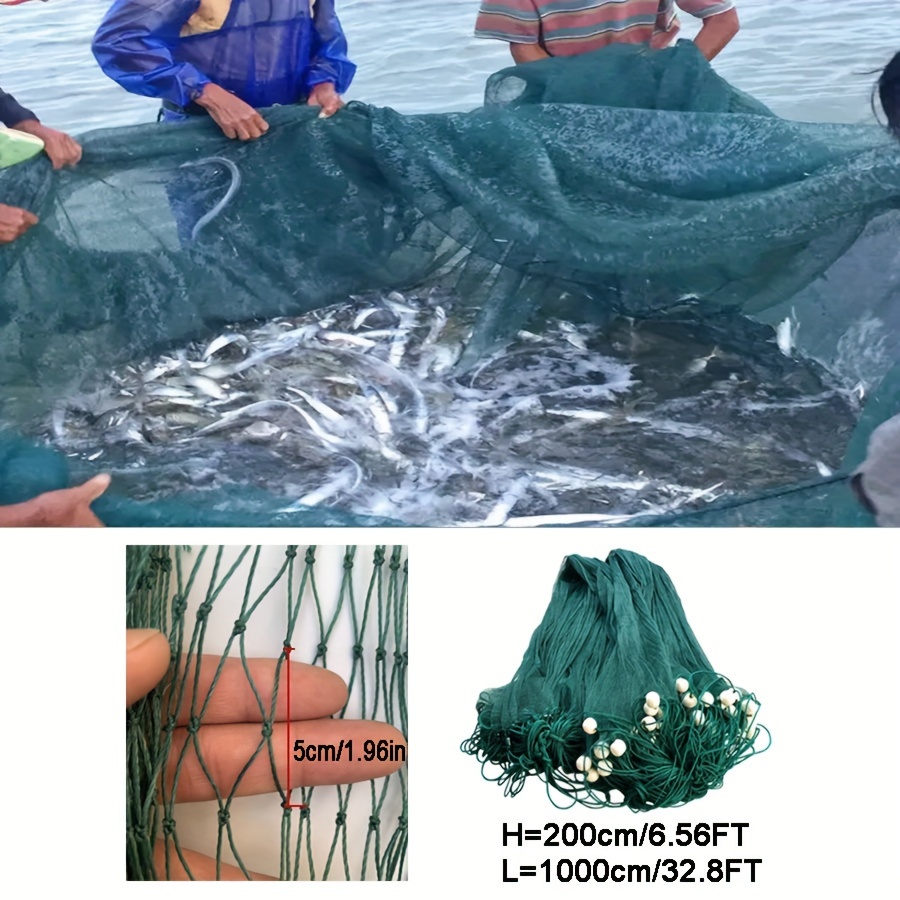 Handmade Fishing Net/Pull or Drag Nets/Fishing Boat Net/Ice