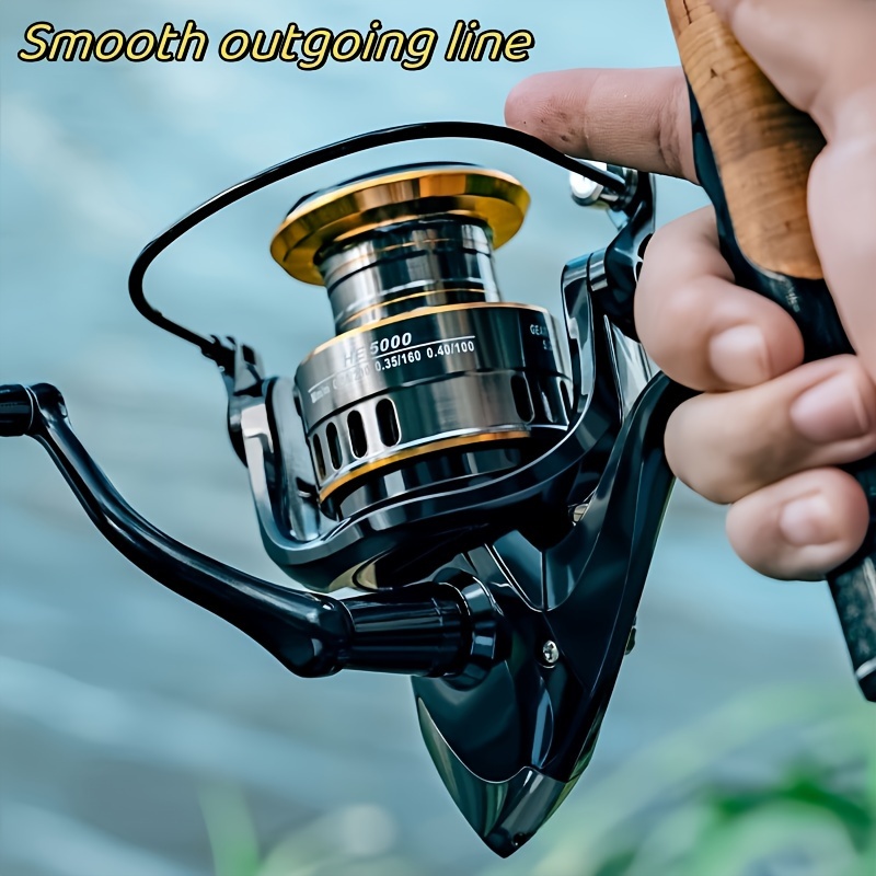 

Stainless Steel Spinning Fishing Reel - Long-distance Casting, Ambidextrous Design For Saltwater & Freshwater Angling