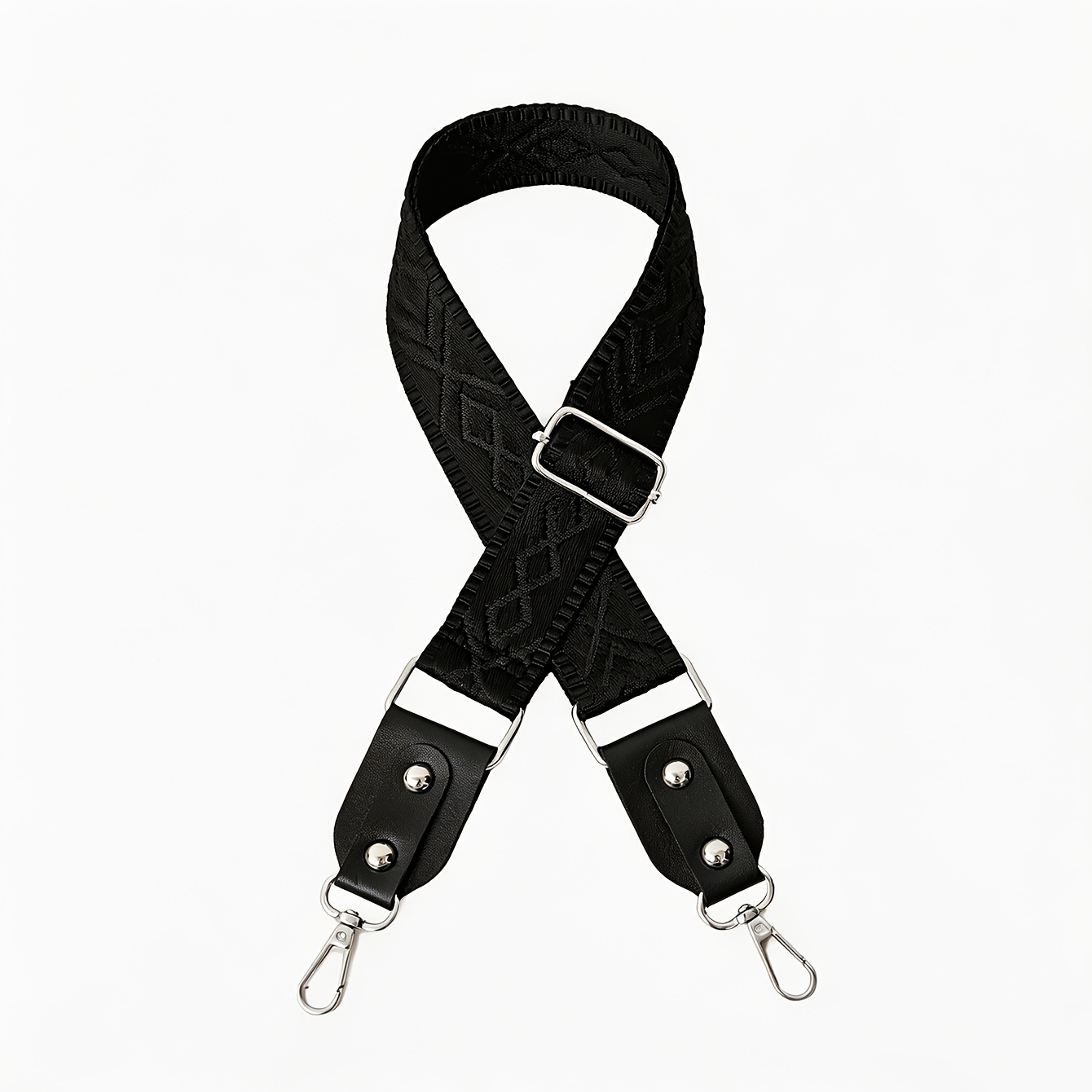 TEMU Solid Color Diamond Adjustable Strap, Widened And Pressure- Crossbody Shoulder Strap, Universal Replacement For Handbags, , Guangzhou Production