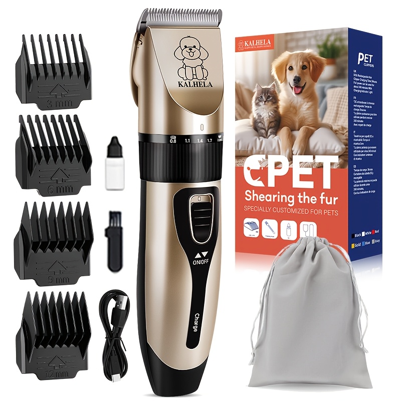 E-shop Professionelle Haarschneidemaschine für Katzen- Hundehaare, elektrische Trimmer für kleine, mittlere große Haustiere, Katzen-