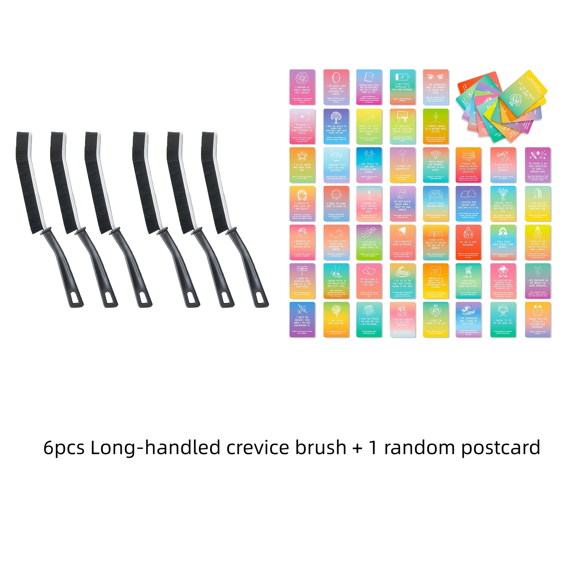 3pcs Multifunctional Cleaning Brush Set for Narrow Spaces