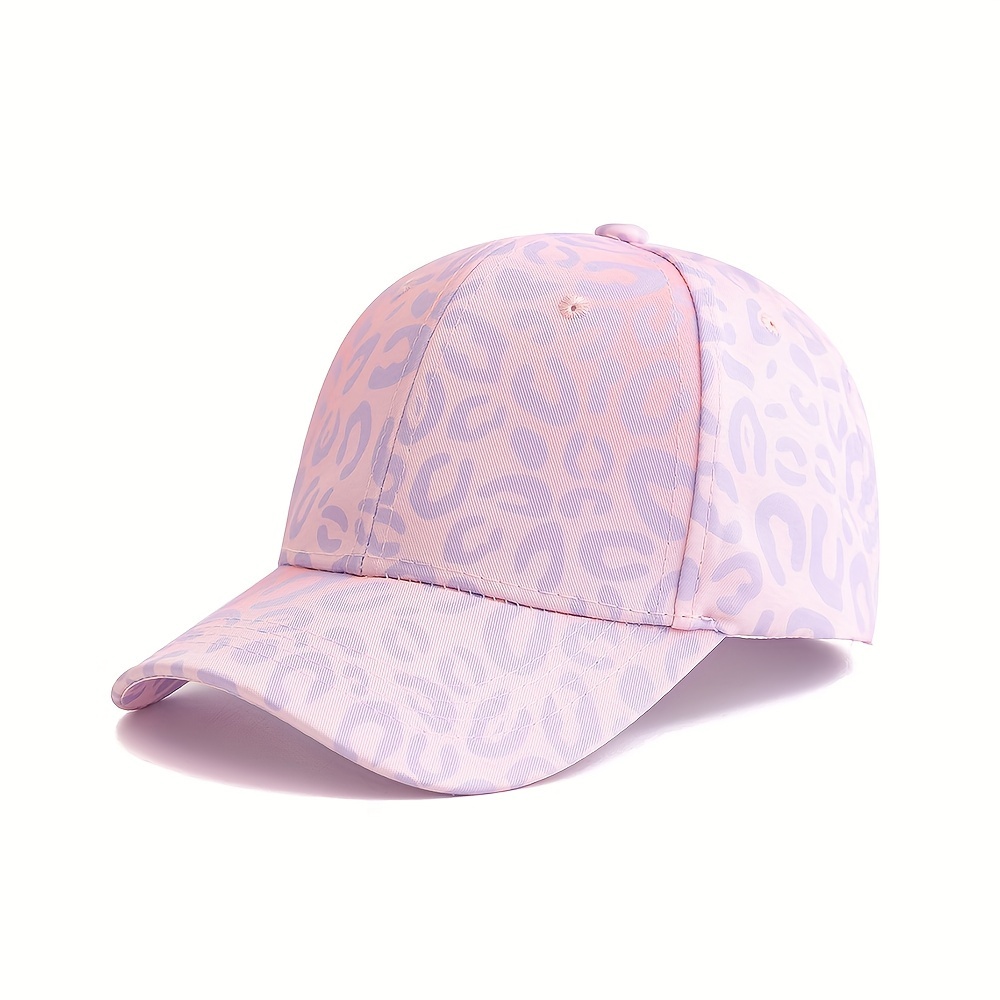 1pc Baseball Cap With Star Flower Print, Breathable Adjustable Closure, Suitable For Outdoor Play, Birthday Gifts,, - & Star For Daily Wear (hand Washable)