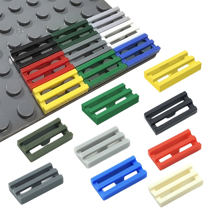 150pcs 1x2 Thin Bricks & DIY Brick Accessories