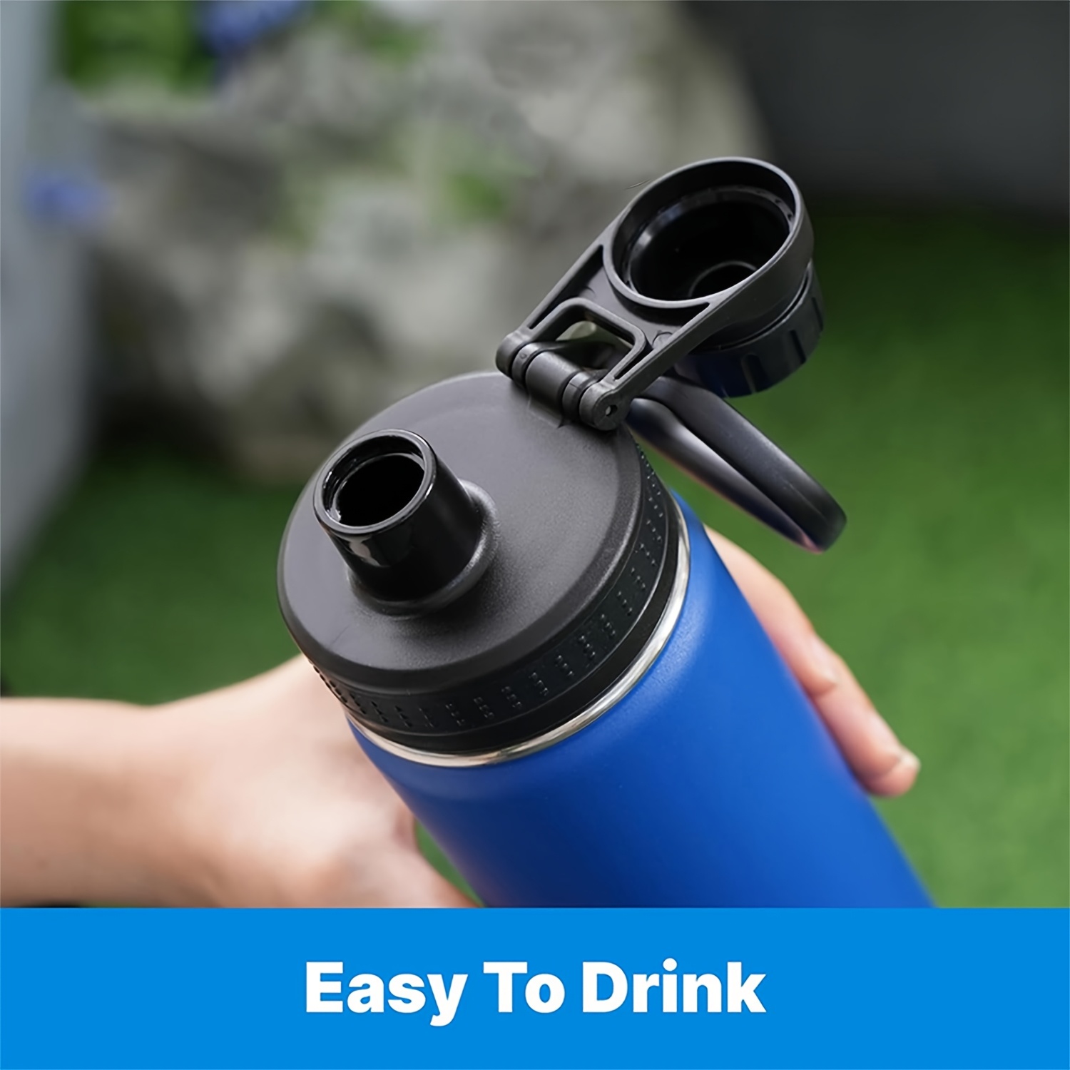 wide mouth water bottle spout lids 12 16 18 22 32 sports Temu