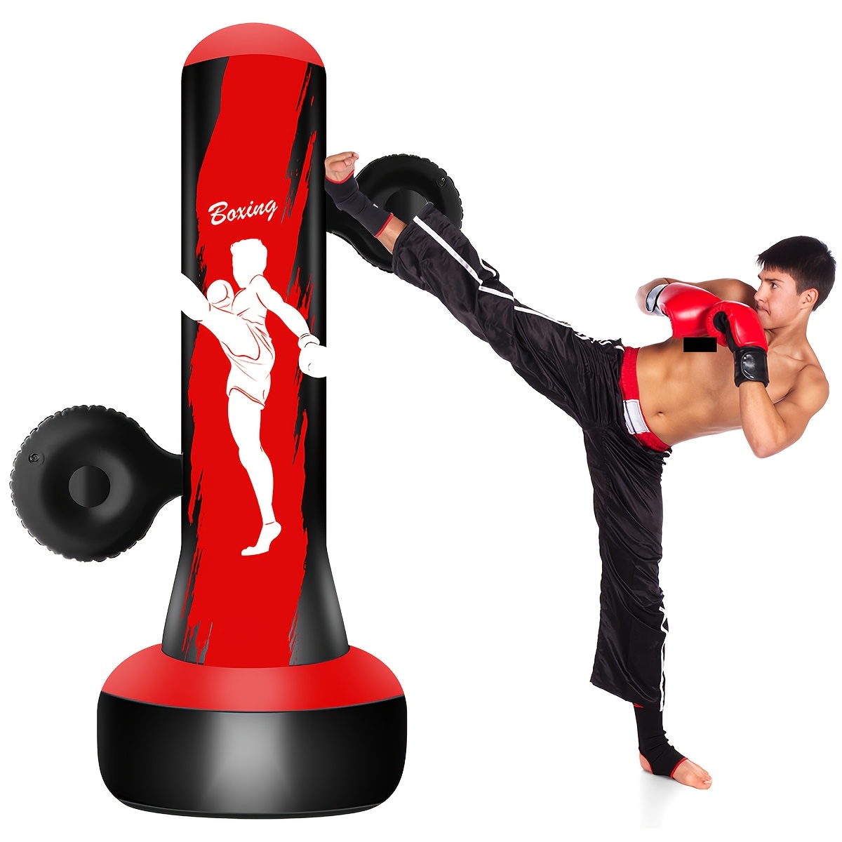 Kickboxing with standbag online