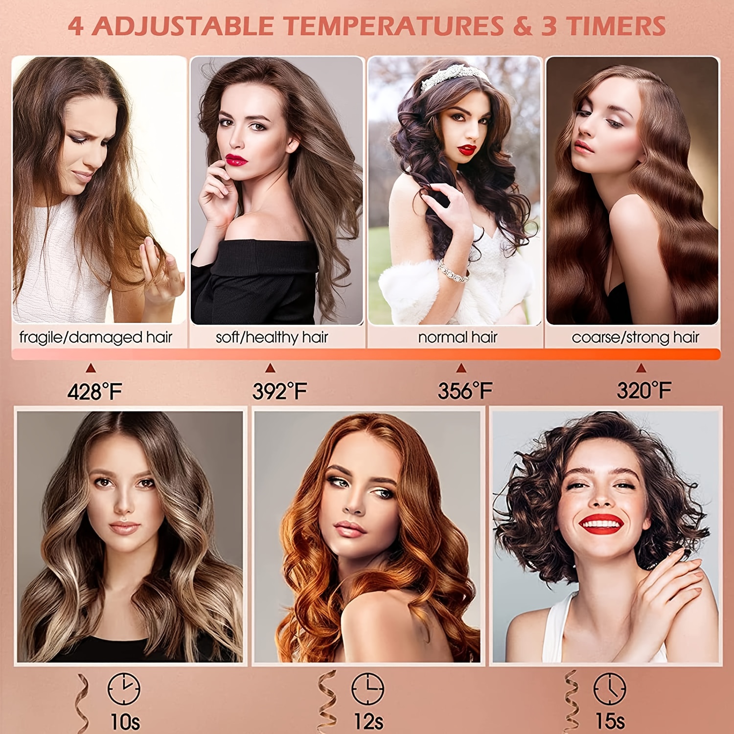 UKLISS Automatische Krultang met 2,54 cm Kruisstok