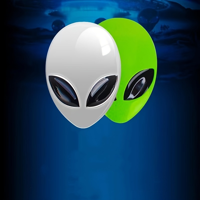 Car Styling Alien ET Film 3D Metall Chrom Zinklegierung 3D Emblem