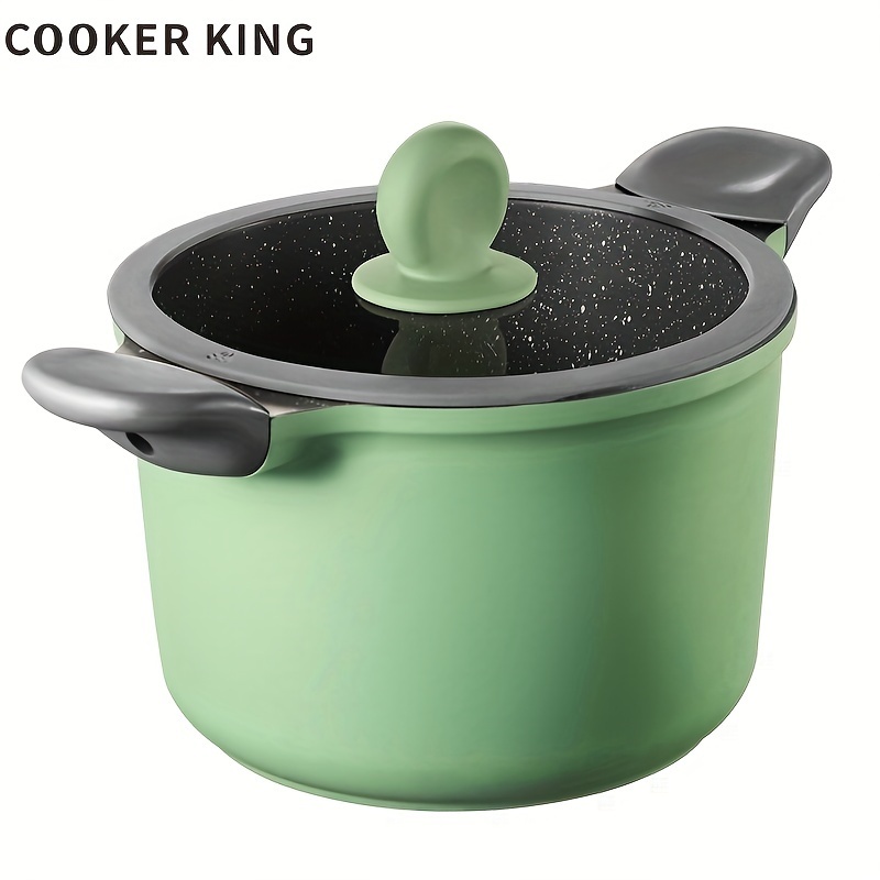 

Cooker King 4.5l With Glass Lid - Free, Heat-resistant Handle, Induction Ready, Fits All Cooktops