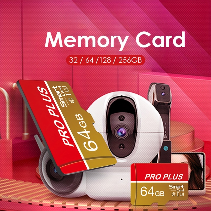 High speed Red Golden Micro TF SD card 8GB 16GB 32GB 64GB 100GB 128GB 256GB micro mini SD Card memory card U3 Class 10 TF flash cards for SD adapter