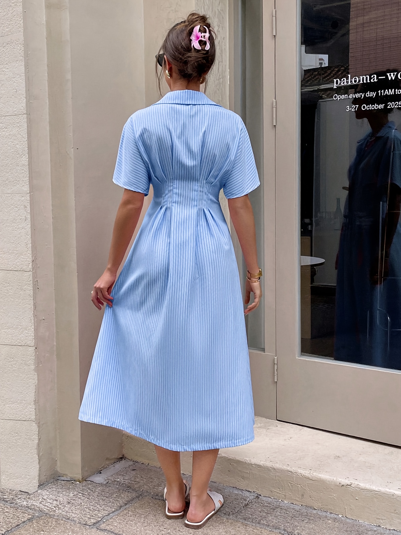 altar'd state holiday dresses | Odette Maxi Dress | NAVY | Material: 100% Rayon color_tag-Olive green main image 0