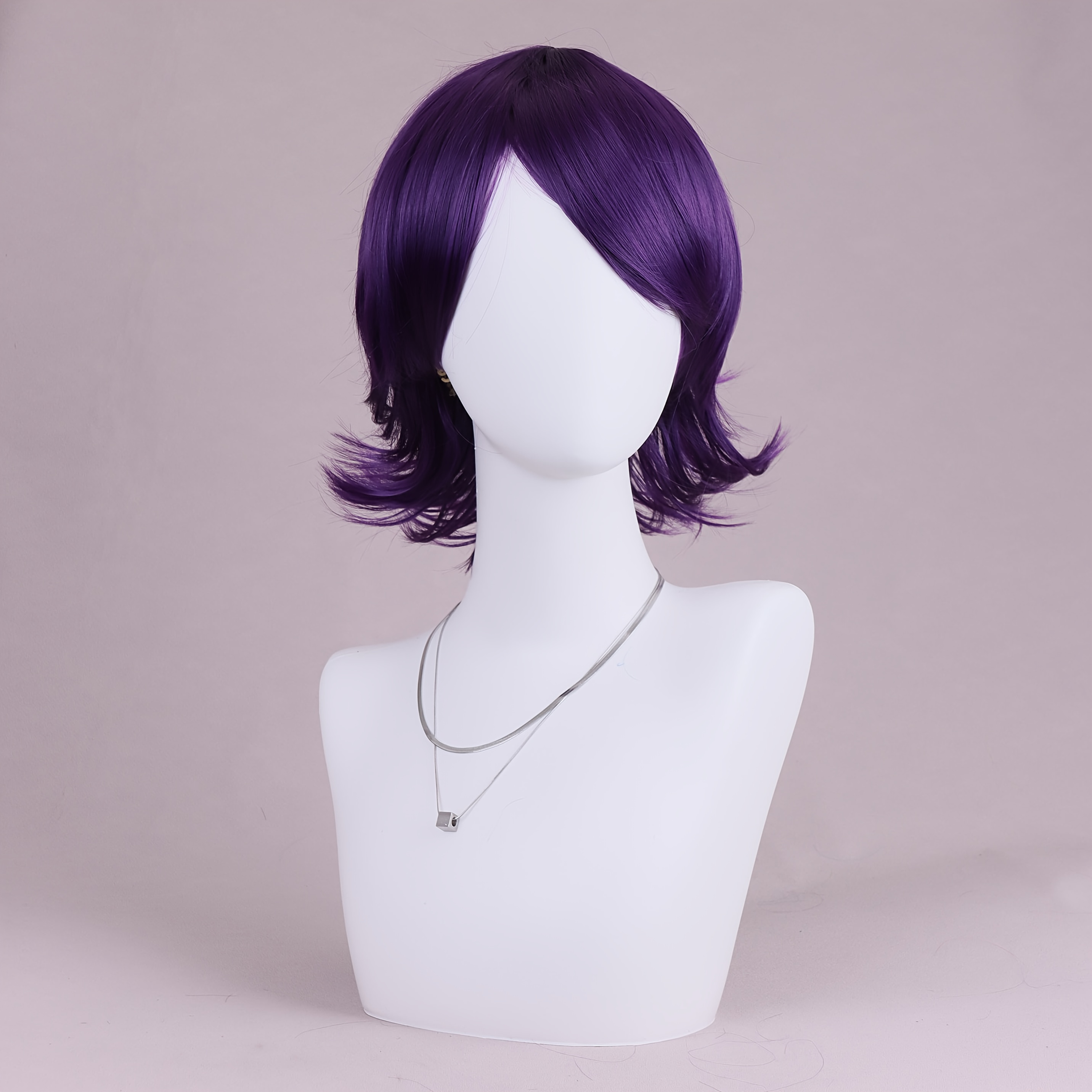 TEMU Cosplay Wigs For Men And Women Heat Resistant Fiber Anime Wig 10inch Halloween Wigs