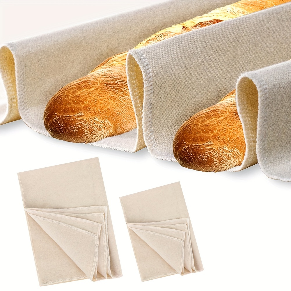 

Linen Proofing Cloth - 14x18 , Reusable For Dough, Loaves & Pastries - Kitchen Accessory