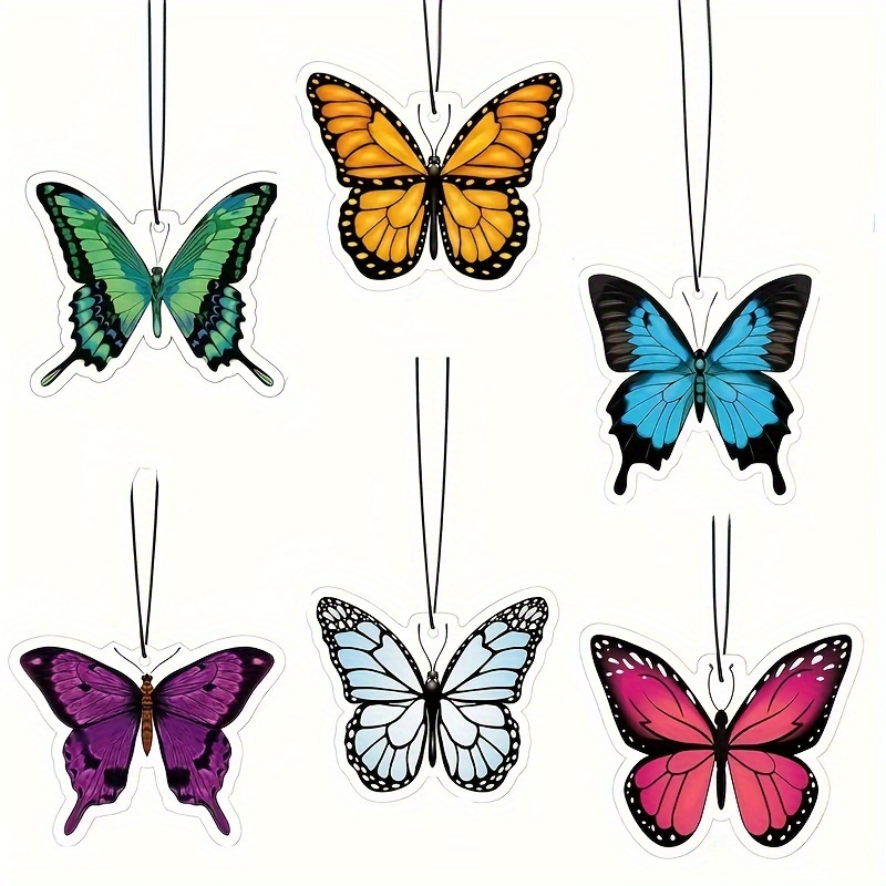 Car Air Fresheners Butterfly Pattern Car Interior Temu